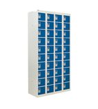 LR189038FBXX Personal Effects Locker 40 Door Blue Camlock