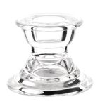 Image of CN613 Glass Tapered Candle Holder