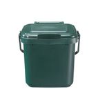 FA752 Green Food Waste Solid Kitchen Caddy 7 Litres