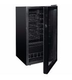 C-Series CE203 88 Ltr Undercounter Single Door Single Zone Black Wine Cooler