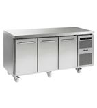 GASTRO K 1807 CSG A DL/DL/DR C2 506 Ltr 3 Door Stainless Steel Refrigerated Counter