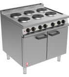 Dominator Plus E3101P 6HP Electric 6 Plate Oven Range - Three Phase