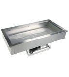 Image of CW4 4 x 1/1GN Stainless Steel Drop-in Refrigerated Buffet Display Well