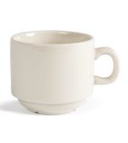 Image of Ivory U106 Stacking Tea Cups 206ml (Pack of 12)