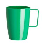 Kristallon CE287 Polypropylene Handled Beakers Green 348.7ml (Pack of 12)
