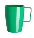 CE287 Polycarbonate Handled Beakers Green 284ml (Pack of 12)