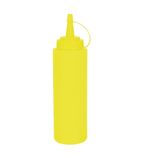 W834 Yellow Squeeze Sauce Bottle 35oz