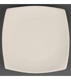Y088 Ivory Round Square Plate