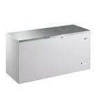 CF 61 S 607 Ltr White Chest Freezer With Stainless Steel Lid