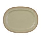 CE036 Igneous Stoneware Oval Plates 355mm (Pack of 6)