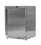 Image of HEC907 143 Ltr Undercounter Single Door Stainless Steel Fridge