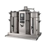 B10 HW Bulk Coffee Brewer with 2 x 10 Ltr Coffee Urn & Hot Water Tap - Single Phase Hardwired