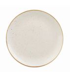 DK518 Round Coupe Plates Barley White 260mm (Pack of 12)