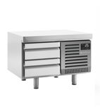 Image of MSG1000 75 Ltr 2 Drawer Stainless Steel Refrigerated Chef Base