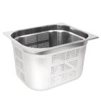 GM319 Stainless Steel Perforated 1/2 Gastronorm Tray 200mm