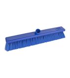 Image of DN832 Hygiene Broom Soft Bristle Blue 18"