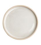 FA329 Canvas Flat Round Plate Murano White 250mm (Pack of 6)