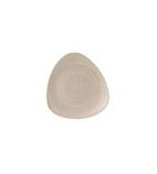 BJ151 Stonecast Nutmeg Cream 7inch Triangle Plate