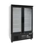 Upright Double Glass Door Display Freezers