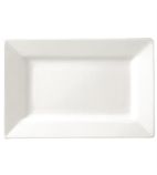 Lumina CD629 Wide Rim Rectangular Plates 200 x 130mm (Pack of 6)