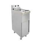 Image of NPSPF6 9 Ltr Electric Freestanding Single Tank Fryer (1 x Basket)
