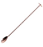 Image of GE786 Bar Spoon Twisted Copper