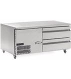 UBC7 196 Ltr 2 Drawer Stainless Steel Refrigerated Chef Base