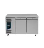 Image of Jade VJC2 317 Ltr Double Door Stainless Steel Multi-Temperature Counter