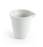 Image of CL114 Bistro Milk Jug White 42ml (Pack of 12)