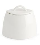 Lumina CD654 Lidded Oval Sugar Bowls White 75mm (Pack of 6)
