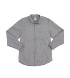 BB336-L Modern Chambray Shirt Grey Size L
