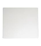 Image of Alchemy Buffet DW765 Rectangular Melamine Tiles White 258mm (Pack of 6)