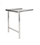 T65EXL 650(W) x 650(D)mm Left Hand Exit Table For Classeq Passthrough Dishwashers