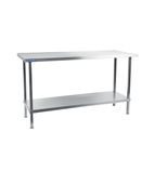 DR051 1500mm Fully Assembled Stainless Steel Centre Table
