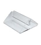 Image of CZ425 Tent Menu Holder Clear Perspex