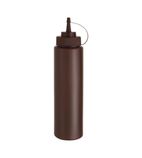 W835 Brown Squeeze Sauce Bottle 35oz