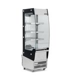 Image of BCD50 500mm Wide Black Multideck Display Fridge with Nightblind