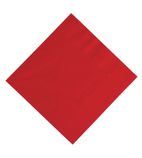 Image of GJ104 Lunch Napkin Red 33x33cm 3ply 1/4 Fold (Pack of 1000)
