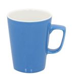 Café BN422 Porcelain Latte Mugs Sky Blue 285ml (Pack of 12)