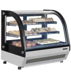 LCT900C 130 Ltr Countertop Curved Glass Refrigerated Display Case
