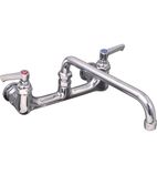 Image of AquaJet AJ-W-412L 1/2" Mixer with Lever Controls & Swivel Spout