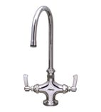 Image of AquaJet AJ-B-2SG6L 1/2" Mixer with Lever Controls & Swivel Gooseneck Spout
