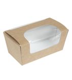 Image of FA360 Compostable Kraft Cake Boxes With Window Small (Pack of 500)