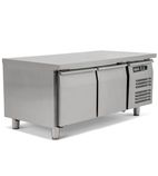 Image of SNC2 214 Ltr 2 Door Stainless Steel Refrigerated Chef Base