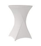 Cocktail80 Table Stretch Cover White