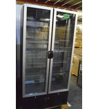 ZXS20 425 Ltr Double Door Upright Bottle Cooler - Graded