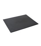 DB065 Platter Slate Black Melamine Oblong 1/2 Size