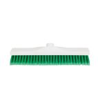 JB584 Soft Hygiene Broom Head Green 16"