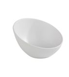 Zen Melamine Round Sloped Bowl White 300ml - CN075