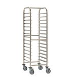 DP298 Stainless Steel Trolley 15 Shelves